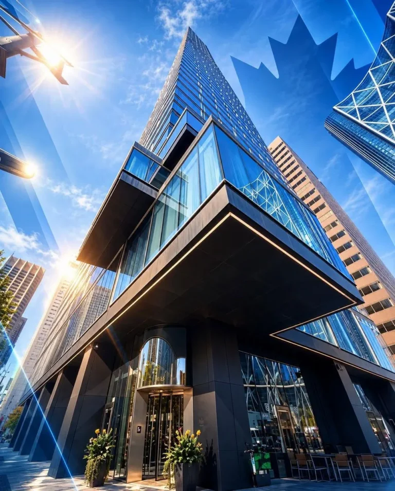 The office tower at 685 Centre Street South